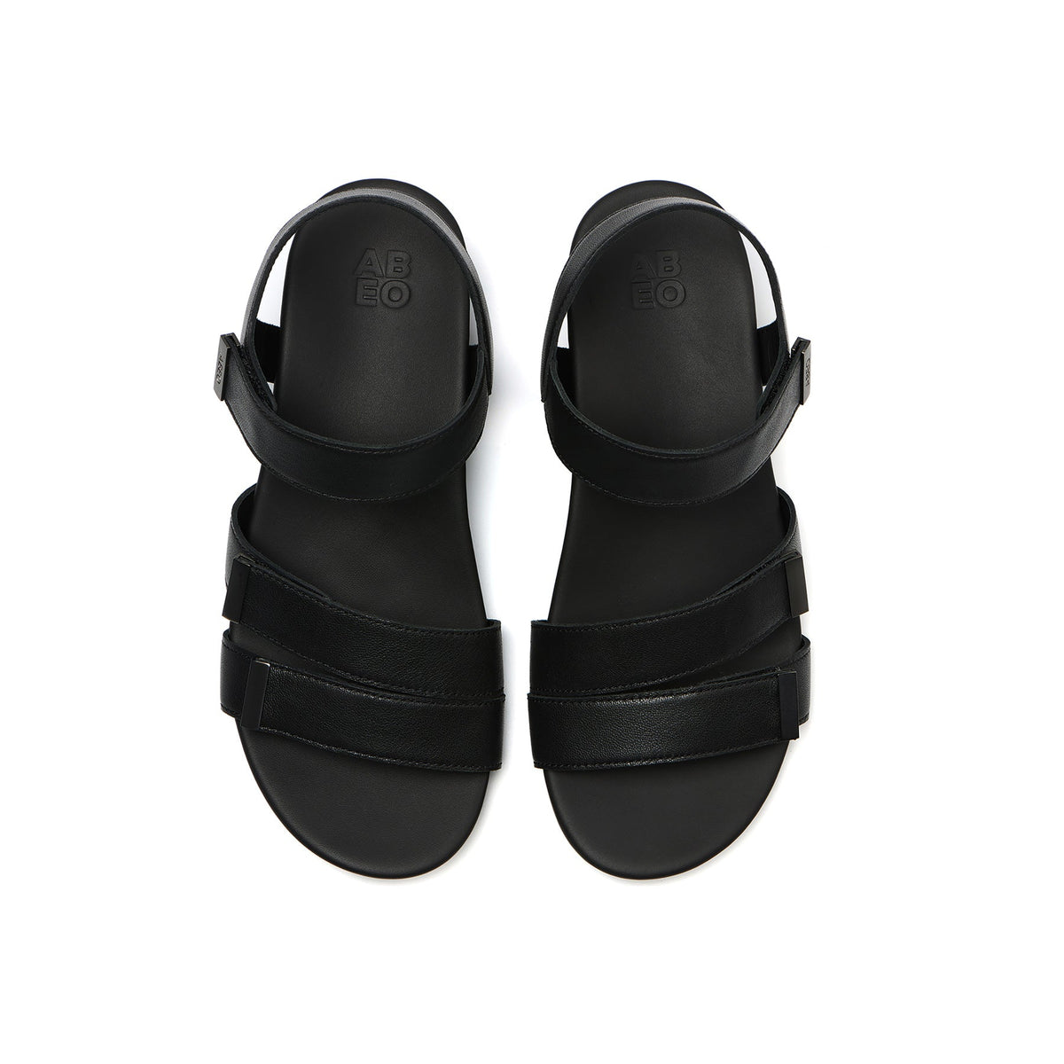 Riviera II Strap Black | ABEO Footwear