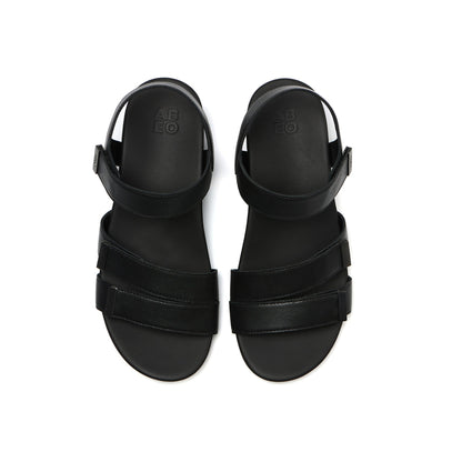 Riviera II Strap Black | ABEO Footwear