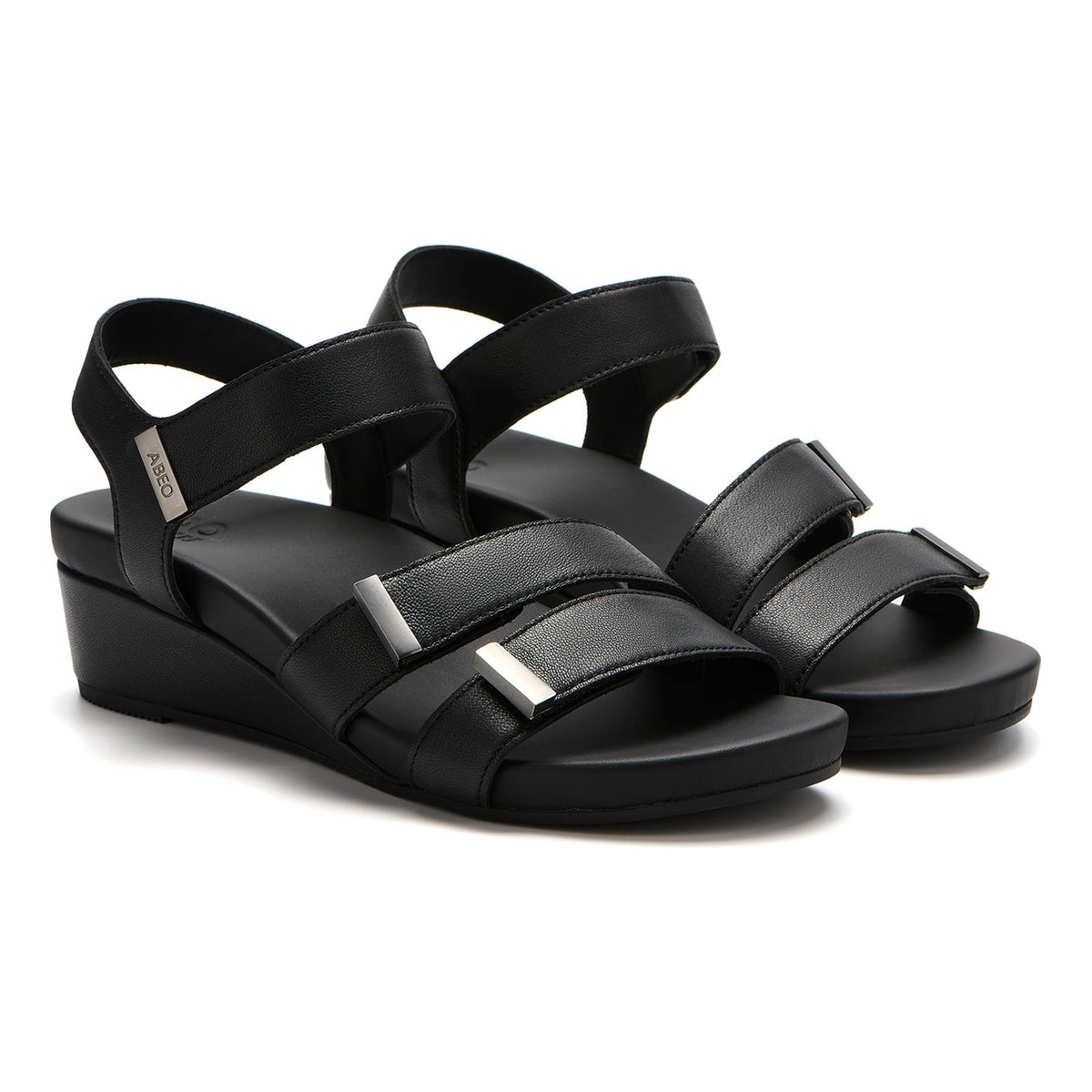 Riviera II Strap Black | ABEO Footwear