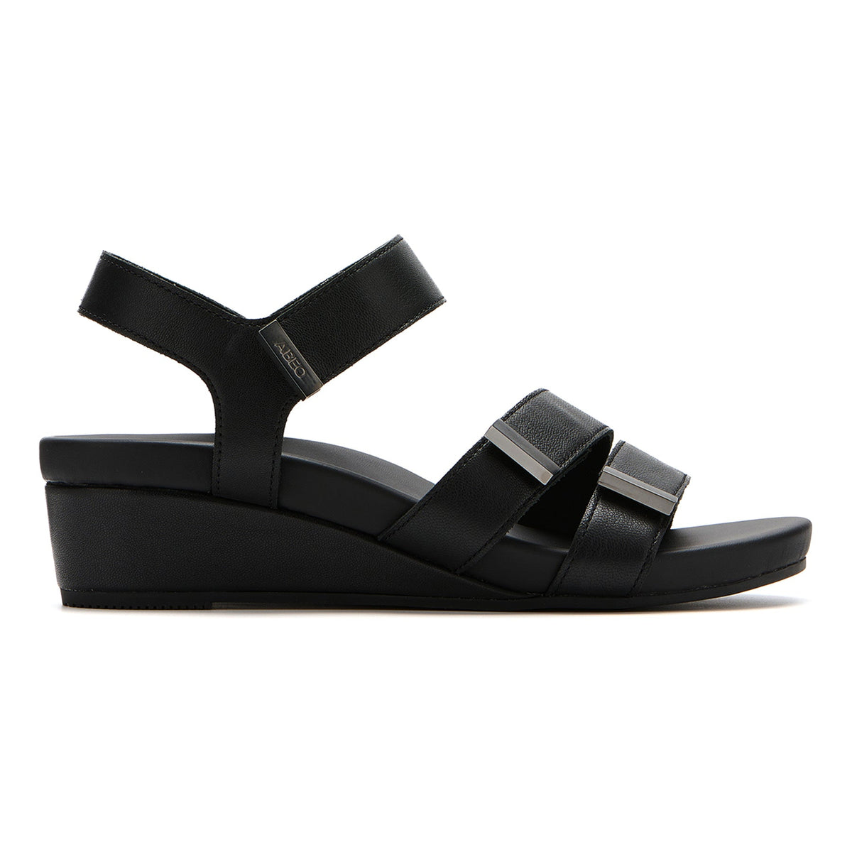 Riviera II Strap Black | ABEO Footwear