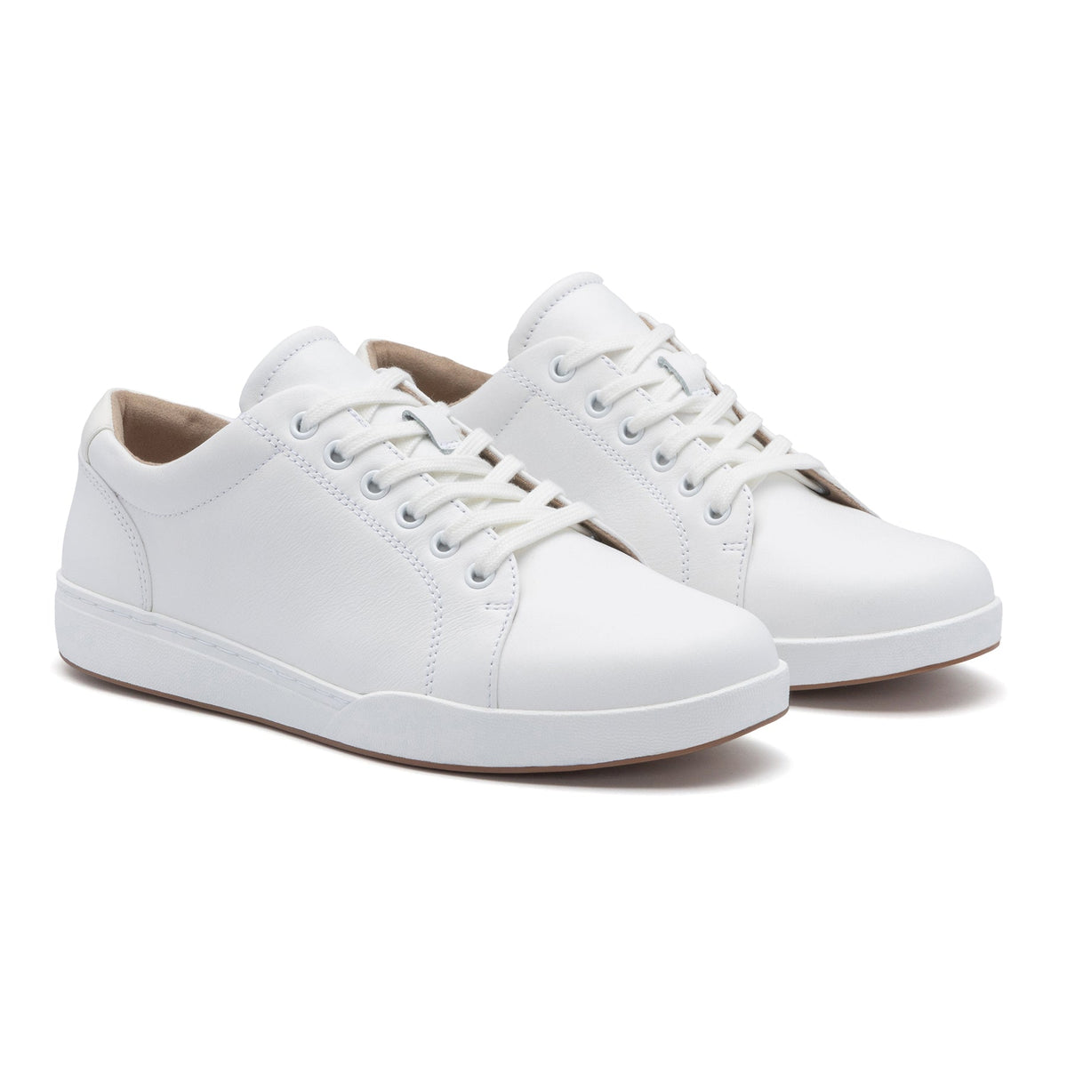 Encore Sneaker Metatarsal White Leather | ABEO Footwear