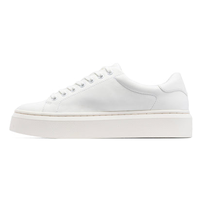 Jumpstreet Sneaker White Leather | ABEO Footwear