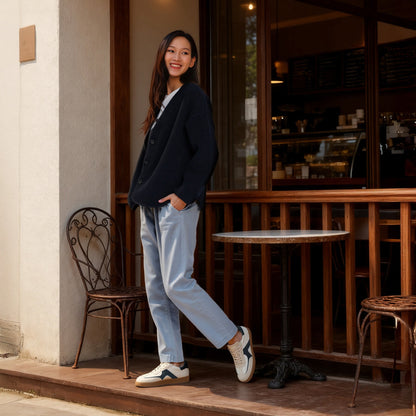 Encore Court Natural Navy | ABEO Footwear