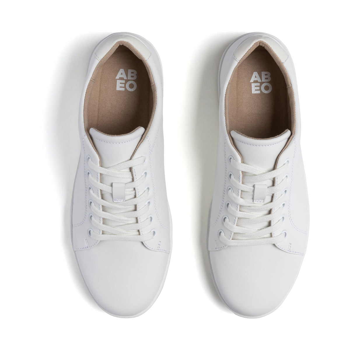 Encore Sneaker White Leather | ABEO Footwear