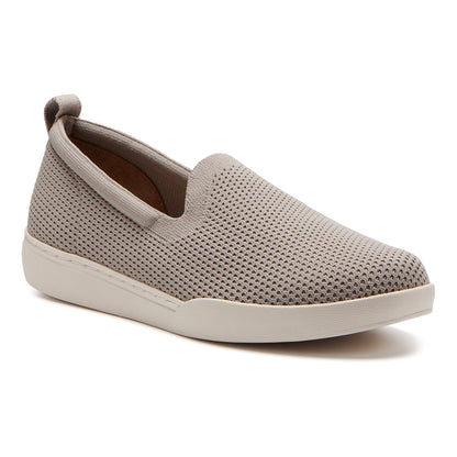 Encore Knit Slip On Taupe | ABEO Footwear