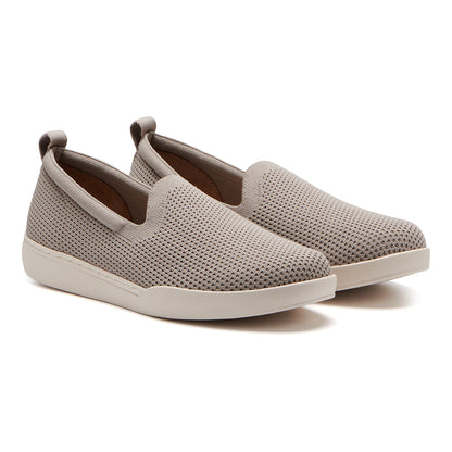 Encore Knit Slip On Taupe | ABEO Footwear