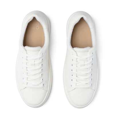 Jumpstreet Sneaker White Canvas | ABEO Footwear