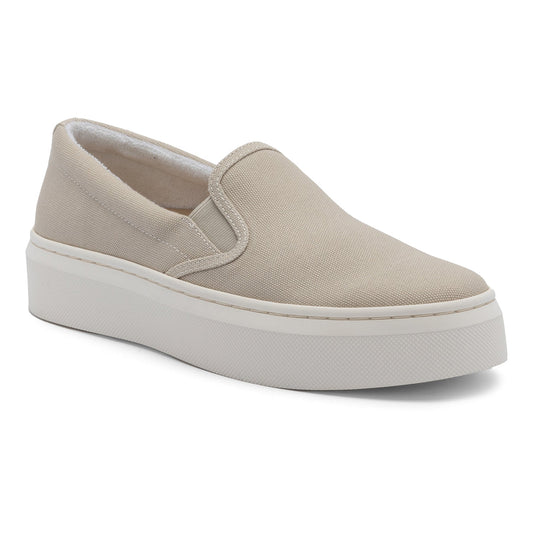 Jumpstreet Slip On Metatarsal Beige Canvas | ABEO Footwear