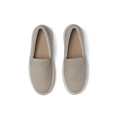 Jumpstreet Slip On Metatarsal Beige Canvas | ABEO Footwear