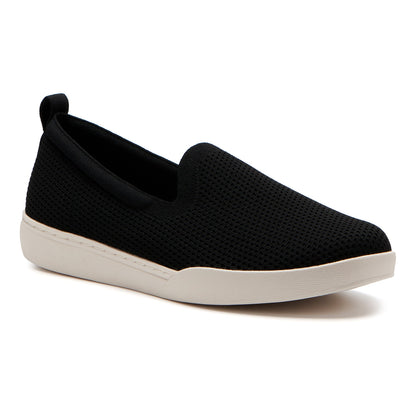 Encore Knit Slip On Black | ABEO Footwear