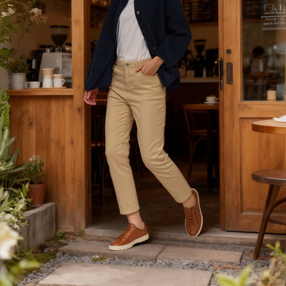 Roam Lace Caramel Leather | ABEO Footwear