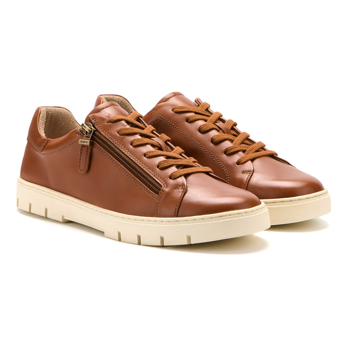 Roam Lace Caramel Leather | ABEO Footwear