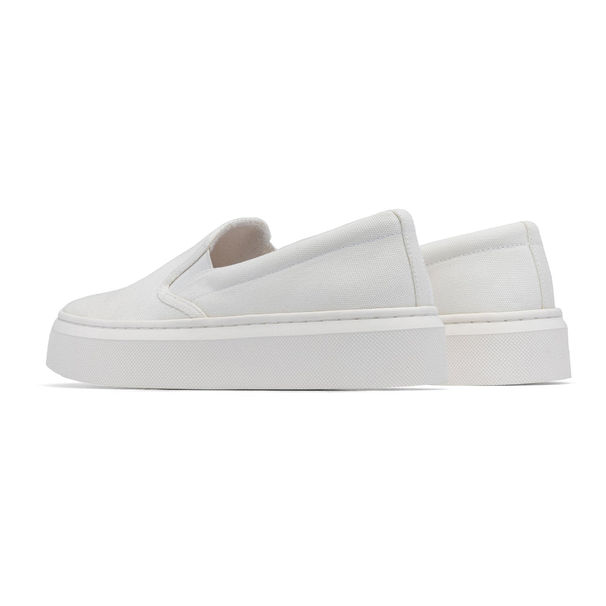 Jumpstreet Slip On White Canvas | ABEO Footwear