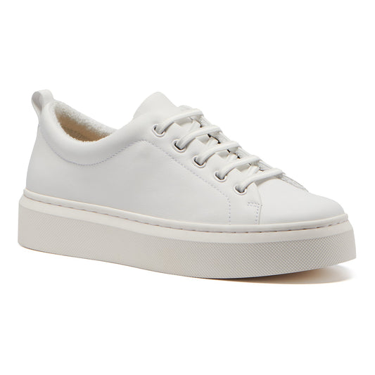 Jumpstreet Bungee White Leather | ABEO Footwear