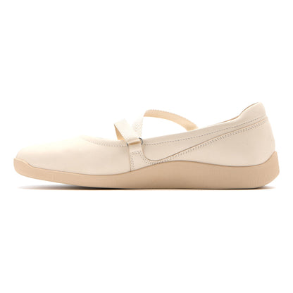 Vela Mary Jane White | ABEO Footwear