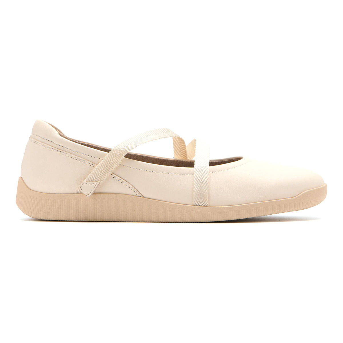 Vela Mary Jane White | ABEO Footwear