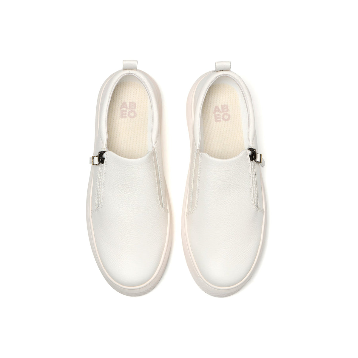 Jumpstreet Zip White | ABEO Footwear