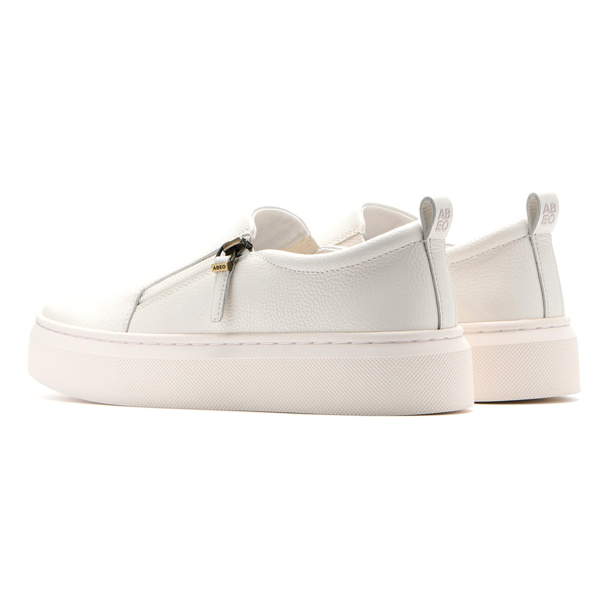 Jumpstreet Zip White | ABEO Footwear