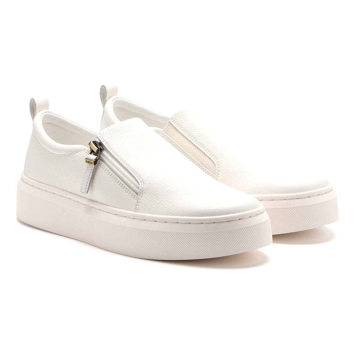 Jumpstreet Zip White | ABEO Footwear
