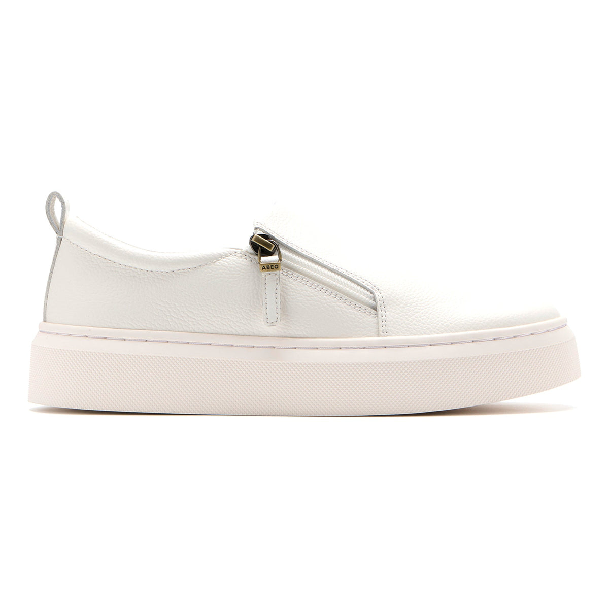 Jumpstreet Zip White | ABEO Footwear