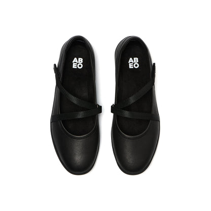 Vela Mary Jane Metatarsal Black | ABEO Footwear