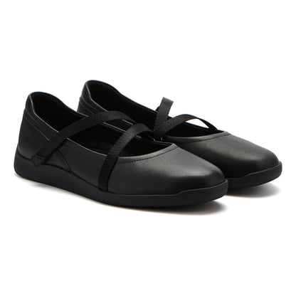 Vela Mary Jane Metatarsal Black | ABEO Footwear