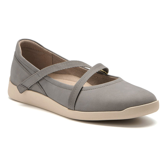 Vela Mary Jane Metatarsal Grey | ABEO Footwear