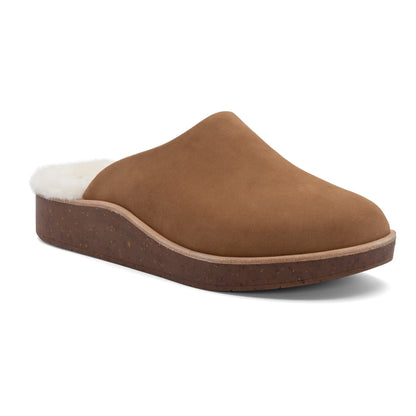 Pioneer Clog Tan Nubuck | ABEO Footwear