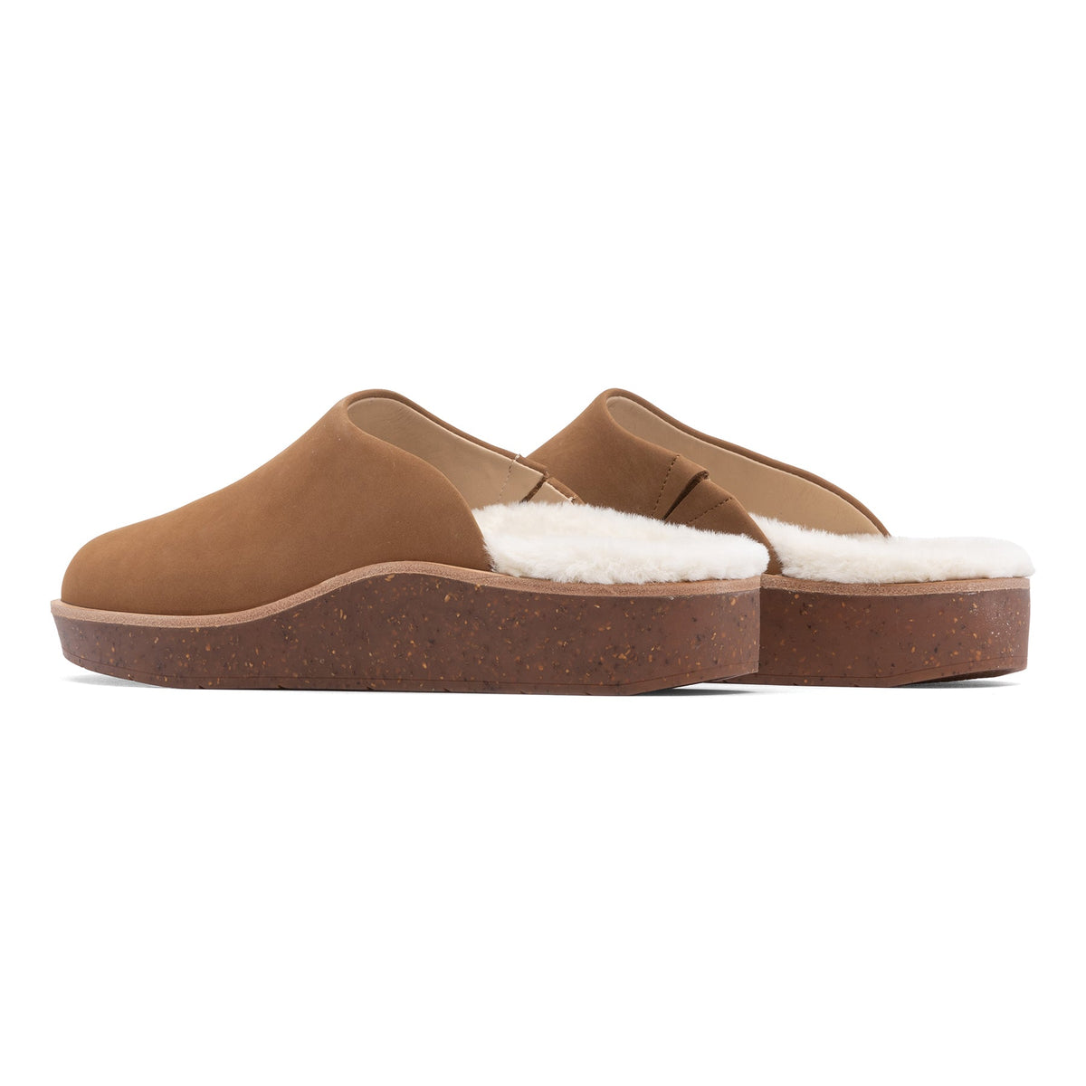 Pioneer Clog Tan Nubuck | ABEO Footwear