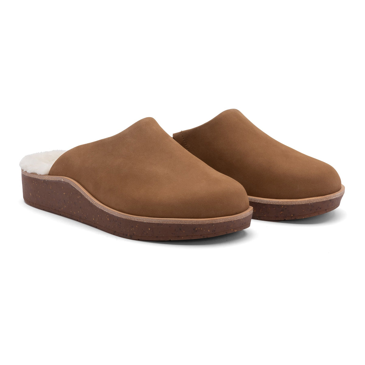 Pioneer Clog Tan Nubuck | ABEO Footwear
