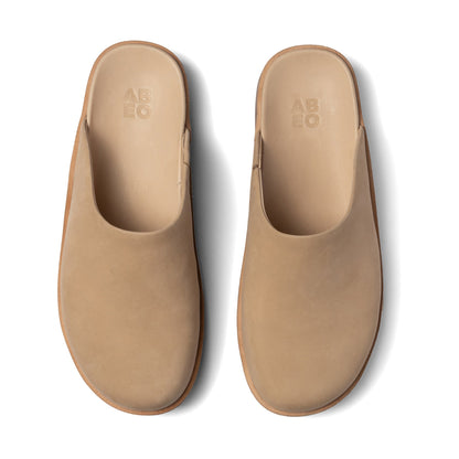 Pioneer Clog Light Beige | ABEO Footwear