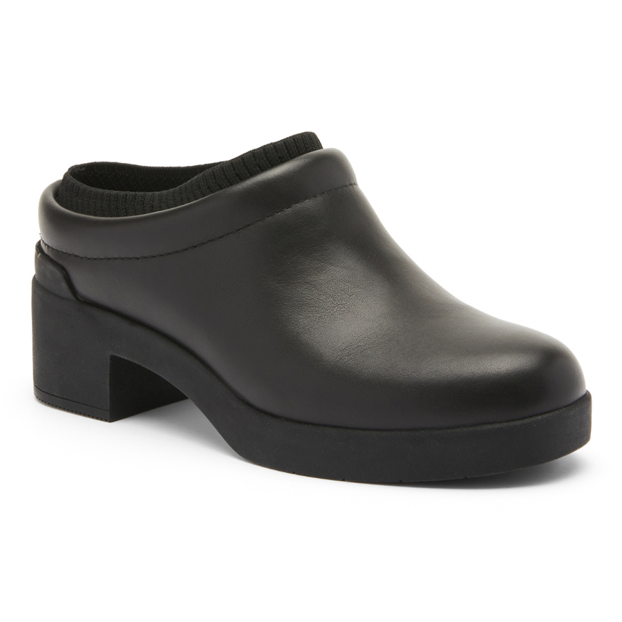 Capital Clog Black | ABEO Footwear