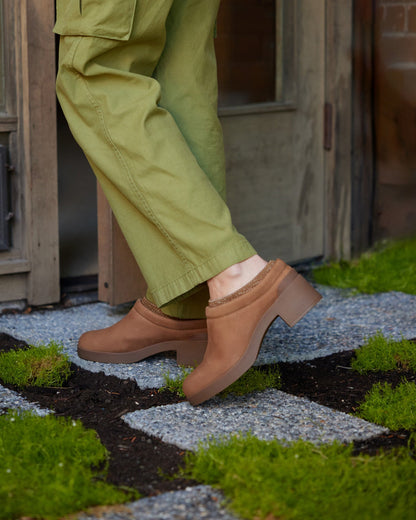 Capital Clog Light Tan | ABEO Footwear