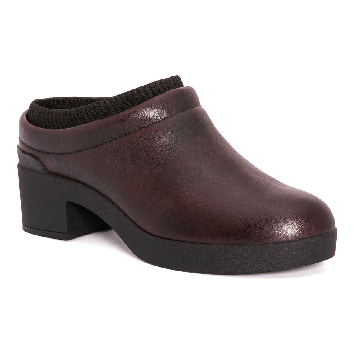 Capital Clog Burgundy | ABEO Footwear