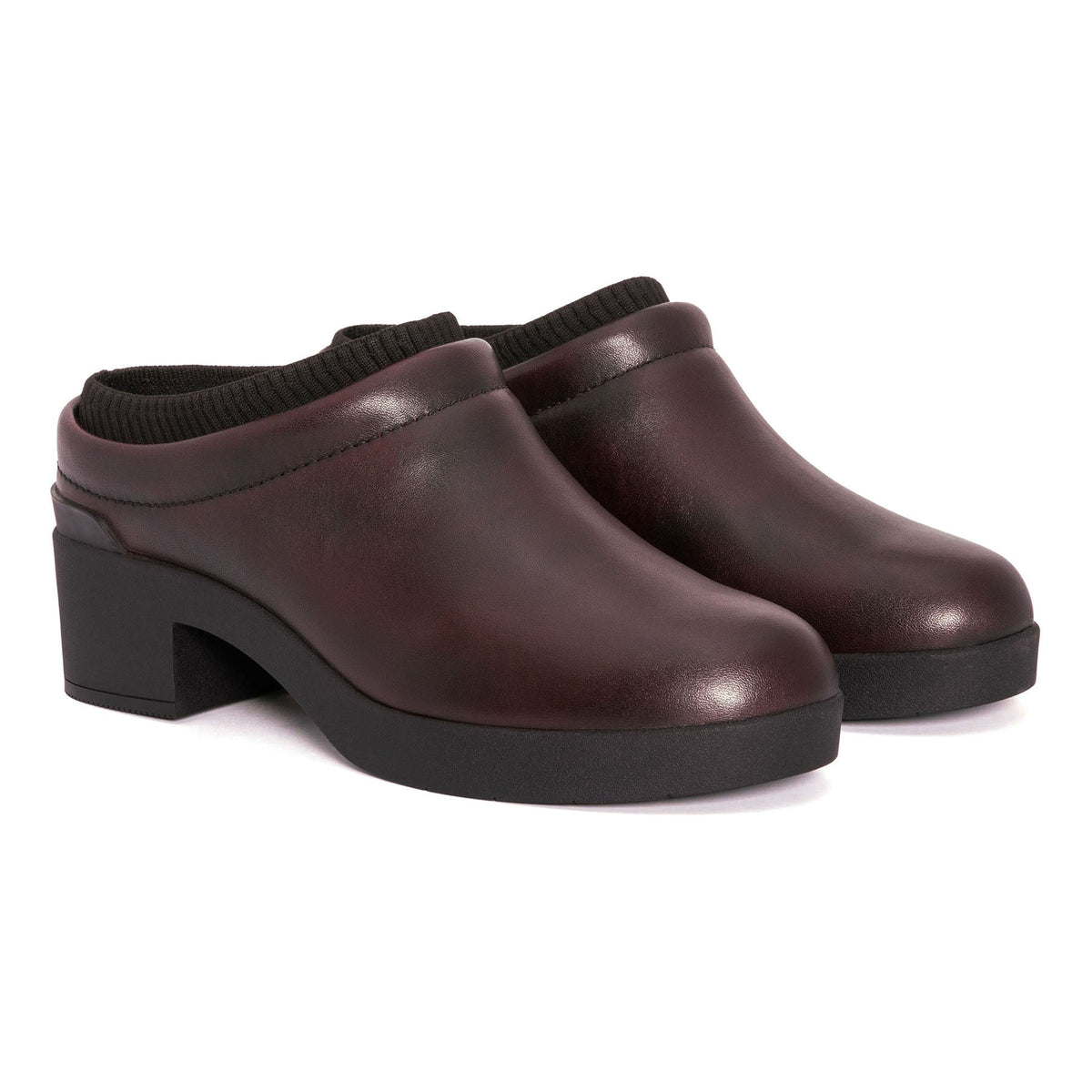 Capital Clog Burgundy | ABEO Footwear