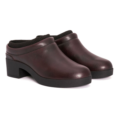 Capital Clog Burgundy | ABEO Footwear