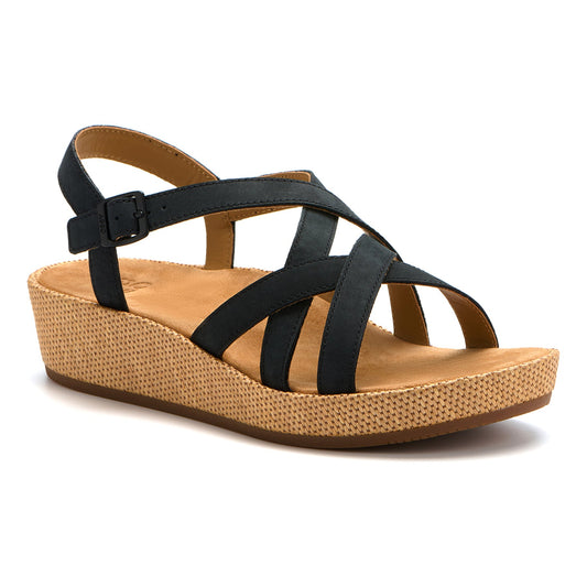 Soleil Cross Metatarsal Black | ABEO Footwear