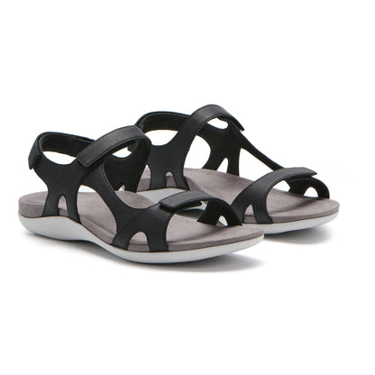Oasis Sport Sandal Metatarsal Black | ABEO Footwear