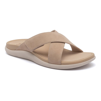 Laguna Slide Metatarsal Cuban Sand Leather | ABEO Footwear
