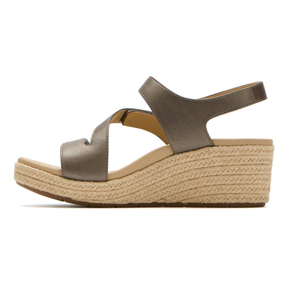 Riviera Adjustable Sandal Fossil | ABEO Footwear