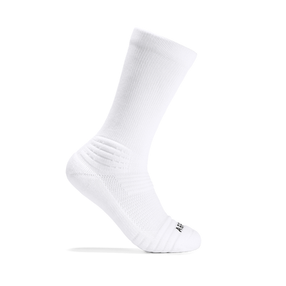 3 Pk Crew Socks White | ABEO Footwear