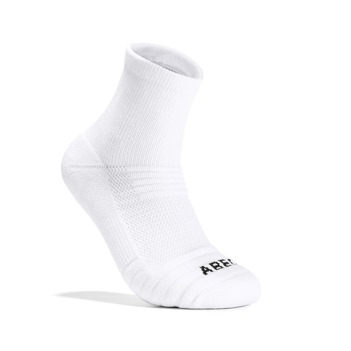 3 Pk Quarter Socks White | ABEO Footwear