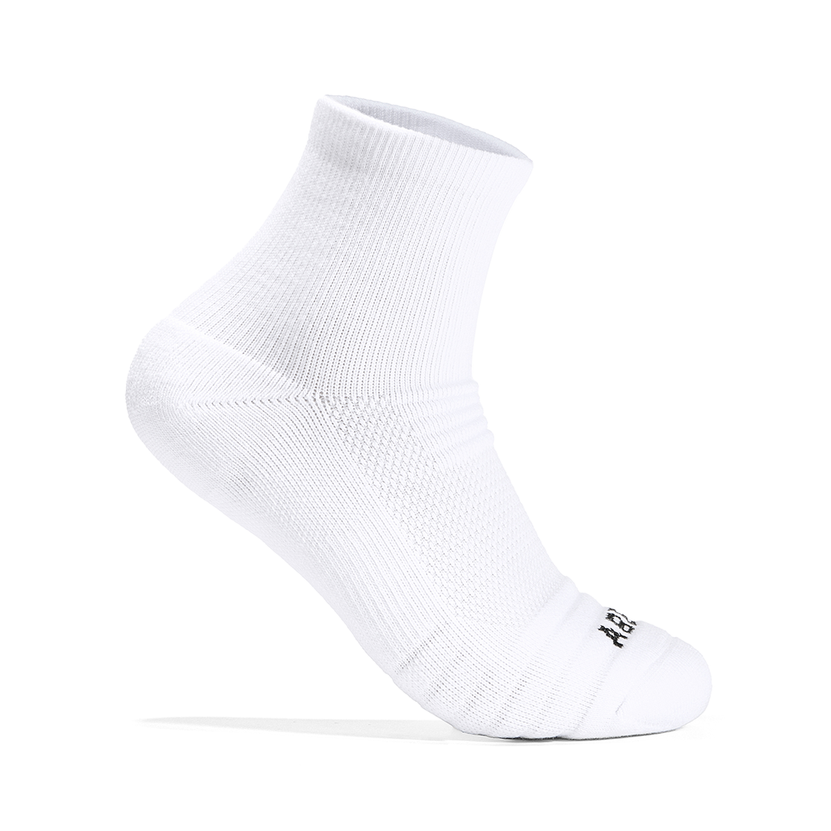 3 Pk Quarter Socks White | ABEO Footwear