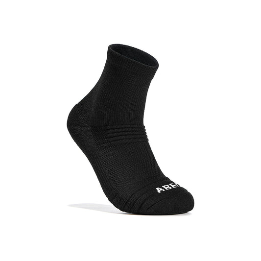 3 Pk Quarter Socks Black | ABEO Footwear