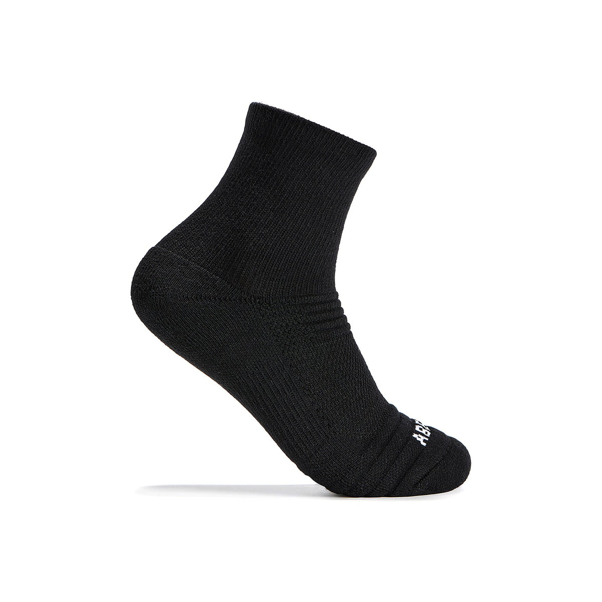 3 Pk Quarter Socks Black | ABEO Footwear