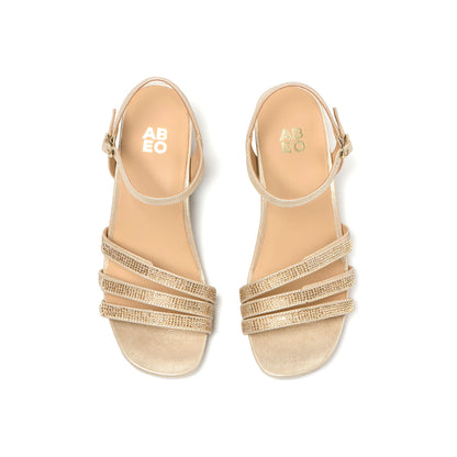 Avenue Ankle Metatarsal Gold Sparkle | ABEO Footwear