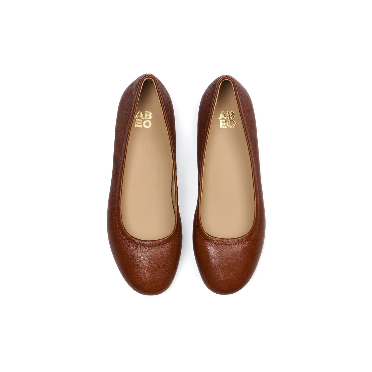 Promenade Flat Metatarsal Caramel | ABEO Footwear