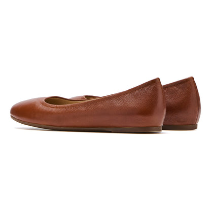 Promenade Flat Metatarsal Caramel | ABEO Footwear