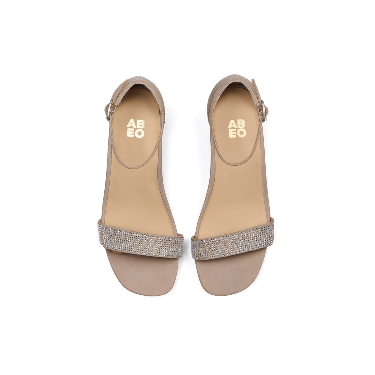 Avenue Strap Metatarsal Taupe Sparkle | ABEO Footwear