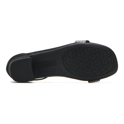 Avenue Strap Metatarsal Black Sparkle | ABEO Footwear